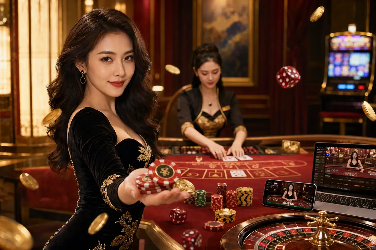 inwa88 Live Baccarat ဒိုင်ကောင်နှင့် ကစားနည်း